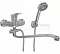Смеситель для ванны шар. с изливом S-40см. d40 перекл.душа Medical Gota Rocio G115610